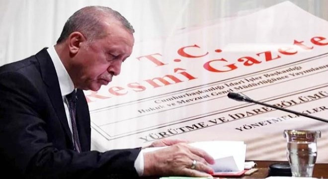 Cumhurbaşkanlığı tarafından yapılan atamalar Resmi Gazete’de