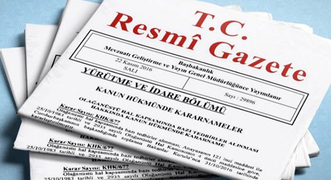 Cumhurbaşkanlığı Atama Kararları Resmi Gazete de