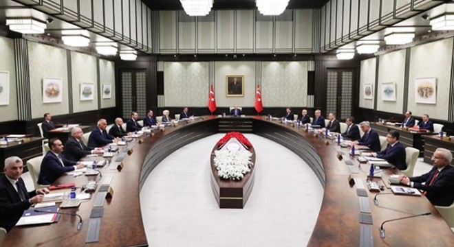 Cumhurbaşkanlığı Kabinesi toplandı