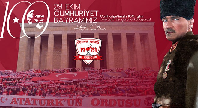 Cumhuriyet 100 yaşında... Bayramımız kutlu olsun