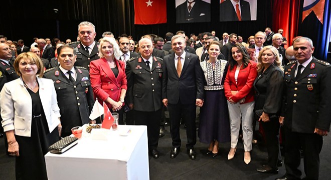 Cumhuriyetin 102 nci yılı Antalya da resepsiyonla kutlandı