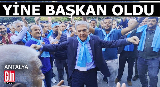 DTO Antalya Şubesi'nde seçimin galibi belli oldu
