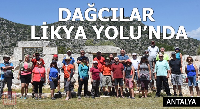 Dağcılar Likya Yolu'nda