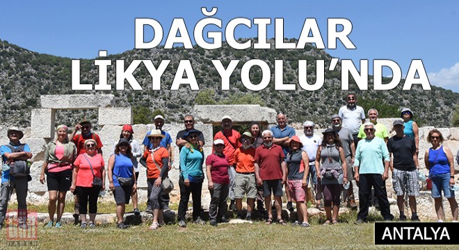 Dağcılar Likya Yolu nda