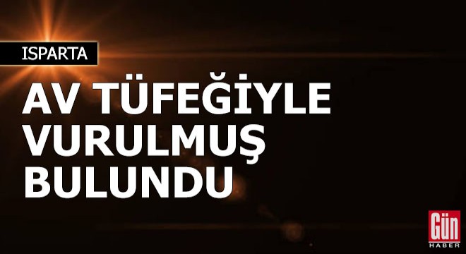 Dağlık alanda av tüfeğiyle vurulmuş bulundu