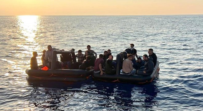 Dalaman'da 63 kaçak göçmen kurtarıldı