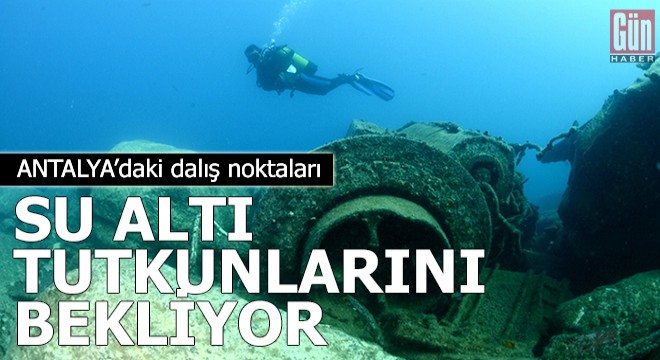 Dalış noktaları, su altı tutkunlarını bekliyor