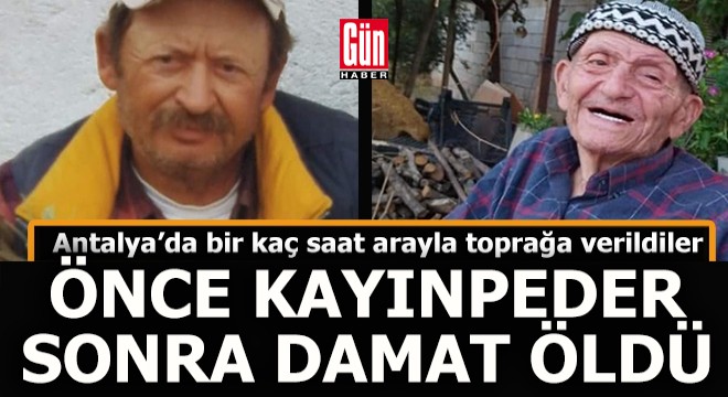 Damadıyla aynı gün toprağa verildi
