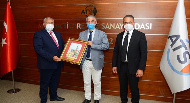 Danimarka Büyükelçisi Annan, ATSO'yu ziyaret etti