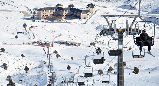 Davraz a kar makinesi; sezon erken açılacak