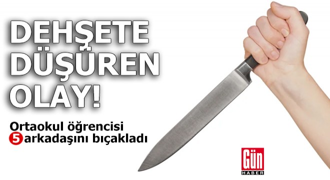 Dehşete düşüren olay!