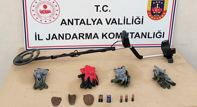Demir sesi SİT alanındaki kaçak kazıyı ele verdi