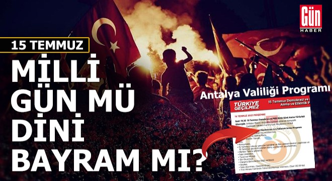 Demokrasi şöleni böyle mi olmalı?..