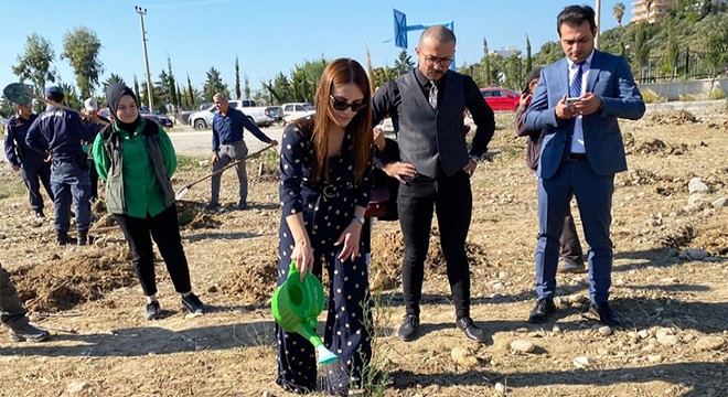 Demre'de 2 bin fidan toprakla buluşturuldu