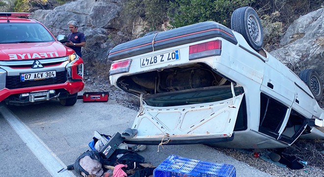 Demre'de kaza: 1 yaralı