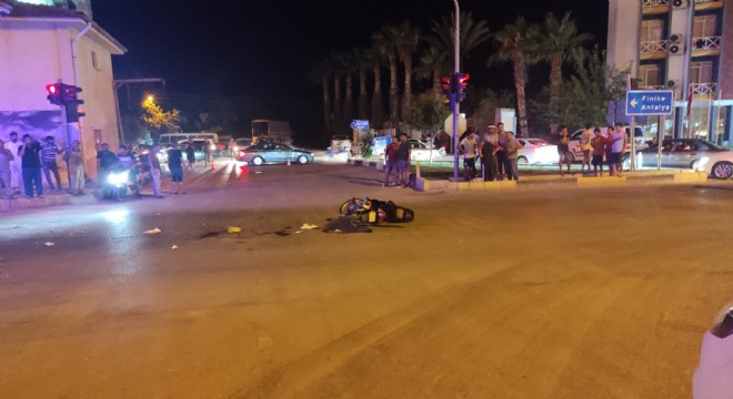 Demre'de kaza: 2 yaralı