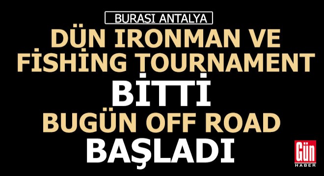 Demre'de off road heyecanı