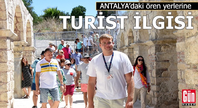 Demre'deki ören yerlerine turist ilgisi