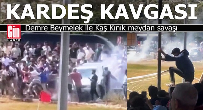 Demre-Kaş meydan savaşı; çok sayıda yaralı var