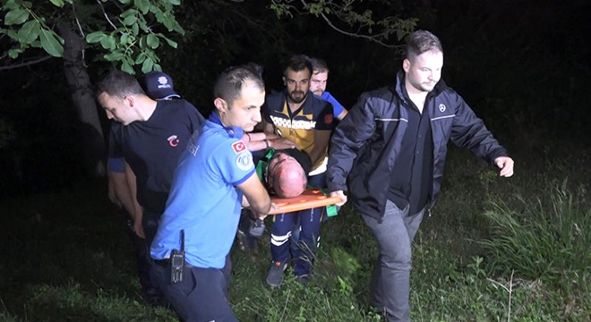 Dengesini kaybetti, 10 metre yükseklikten düştü