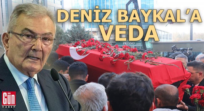 Deniz Baykal a veda