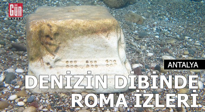 Denizin dibinde Roma izleri