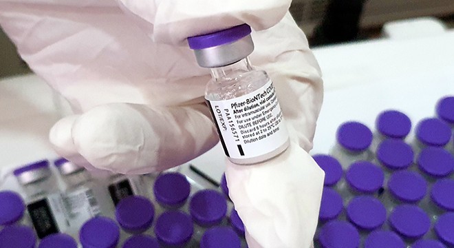 Depodan hastaneye Biontech aşısının yolculuğu