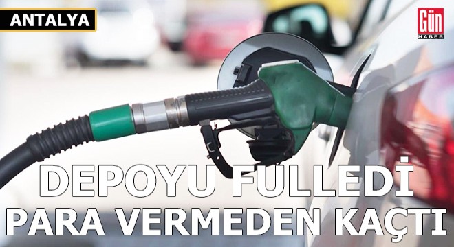 Depoyu fulledi, para vermeden kaçtı
