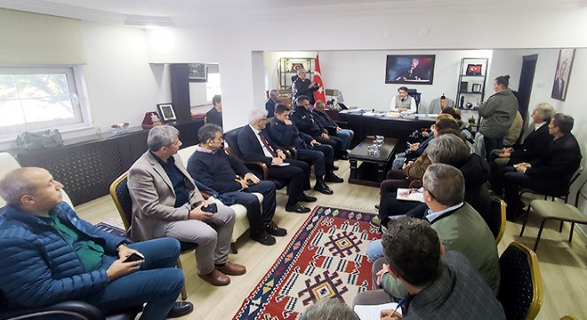 Deprem bölgesine destek toplantısı yapıldı