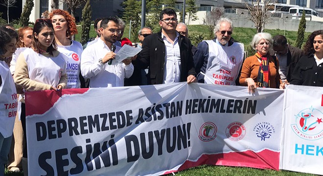 Depremzede asistan hekimlerden, nakil talebi