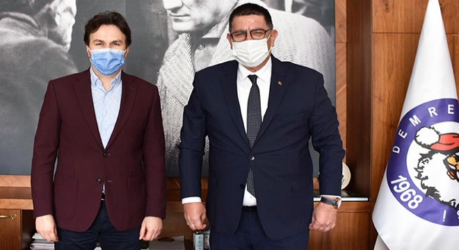 Dere'den Başkan Kocakaya'ya teşekkür ziyareti