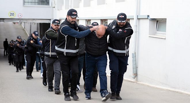 ‘Deveciler’ suç örgütüne operasyonda 26 tutuklama