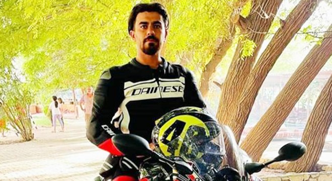 Devrilen motosikletin sürücüsü öldü