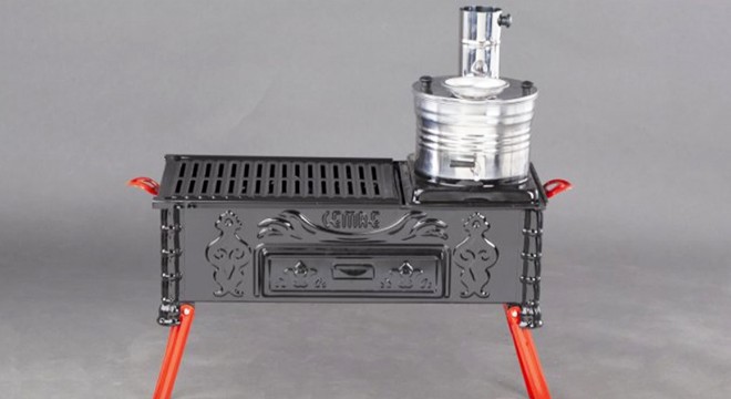 Doğada Çay Keyfini Tiw Metal Katlanır Semaver İle Yaşayın