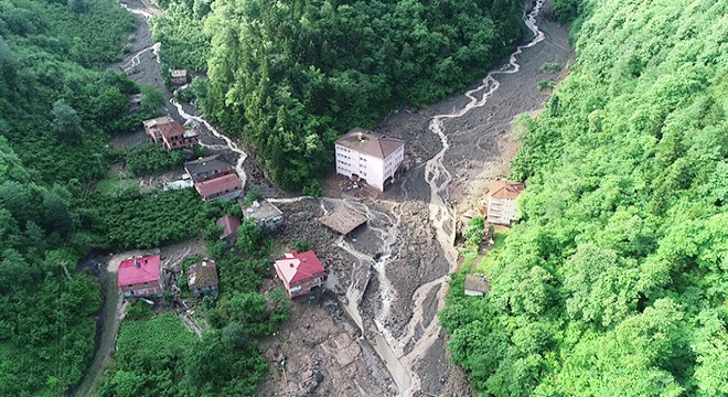 Doğu Karadeniz de  sel-heyelan  riski arttı