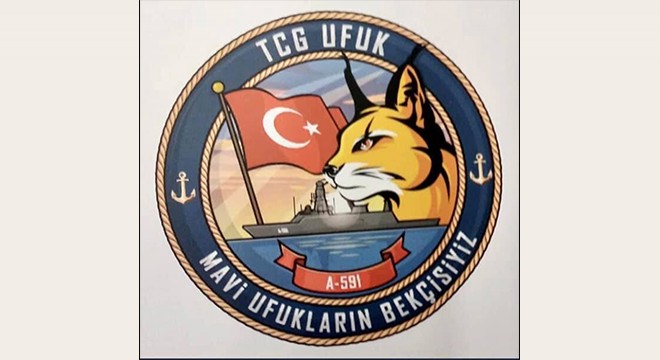 Doktoralı tek uzmanın'TCG Ufuk'akarakulaklı amblem sevinci
