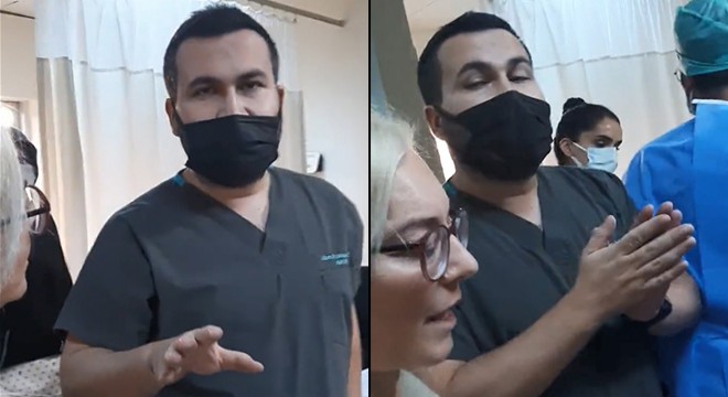 Doktorla tartışan Selin'in maske ve aşı karşıtı olduğu ortaya çıktı