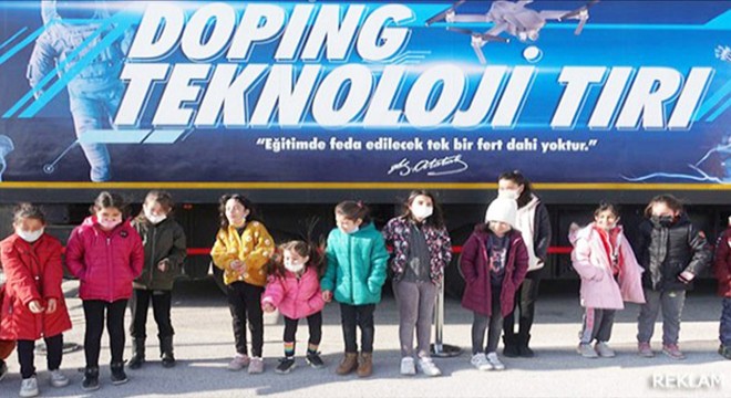 Doping Teknoloji Tırı Elmalı'da