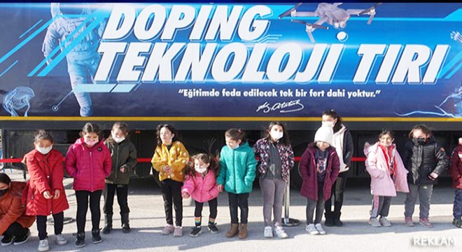 Doping Teknoloji Tırı Manavgat'ta