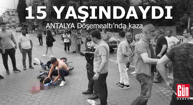 Döşemealtı'nda bisikletli genç kazada öldü