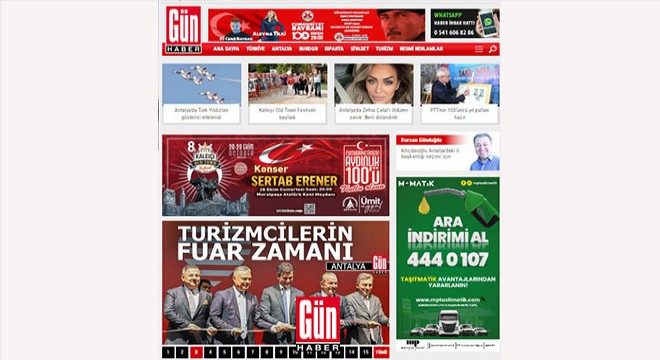 Döşemealtı Belediyesi 29 Ekim Cumhuriyet Bayramı banneri