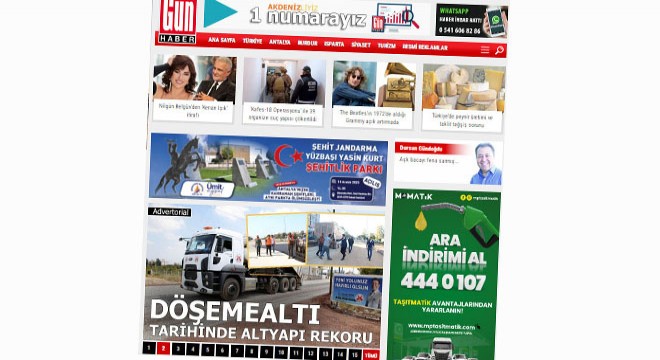 Döşemealtı Belediyesi  Advertorial  banner