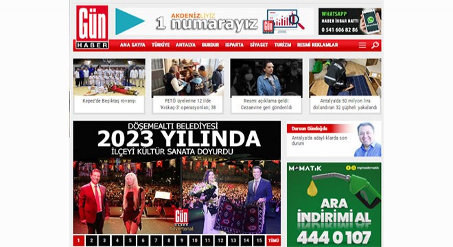 Döşemealtı Belediyesi  Döşemealtı Belediyesi 2023 yılında ilçeyi kültür sanata doyurdu  banner (Advertorial)