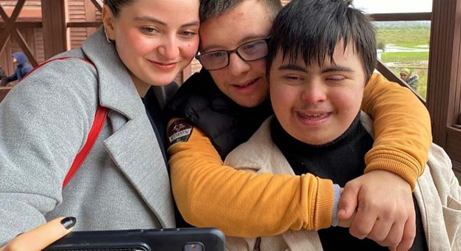 Down sendromlu çocuklar Kuş Cenneti’ni gezdi