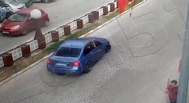 Drift yapan sürücüye ceza