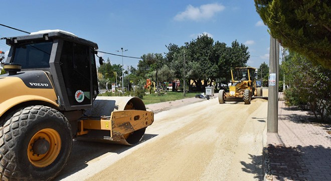 Duacı Mahallesi’nde sıcak asfalt hazırlıkları deva