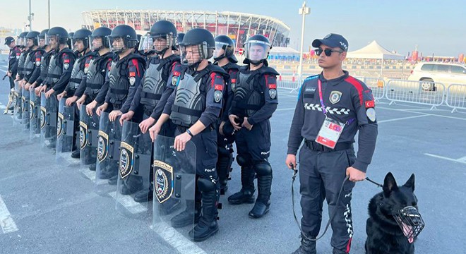 Dünya Kupası'ndan dönen 'Türk Görev Gücü' törenle karşılandı