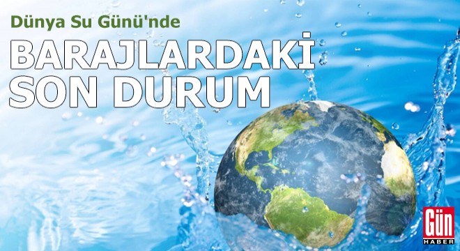 Dünya Su Günü'nde barajlardaki son durum
