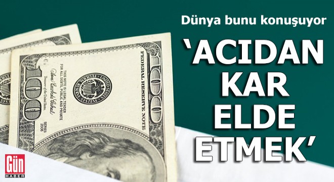 Dünya bunu konuşuyor: Acıdan kar elde etmek