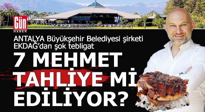 Dünya markası 7 Mehmet tahliye mi ediliyor?